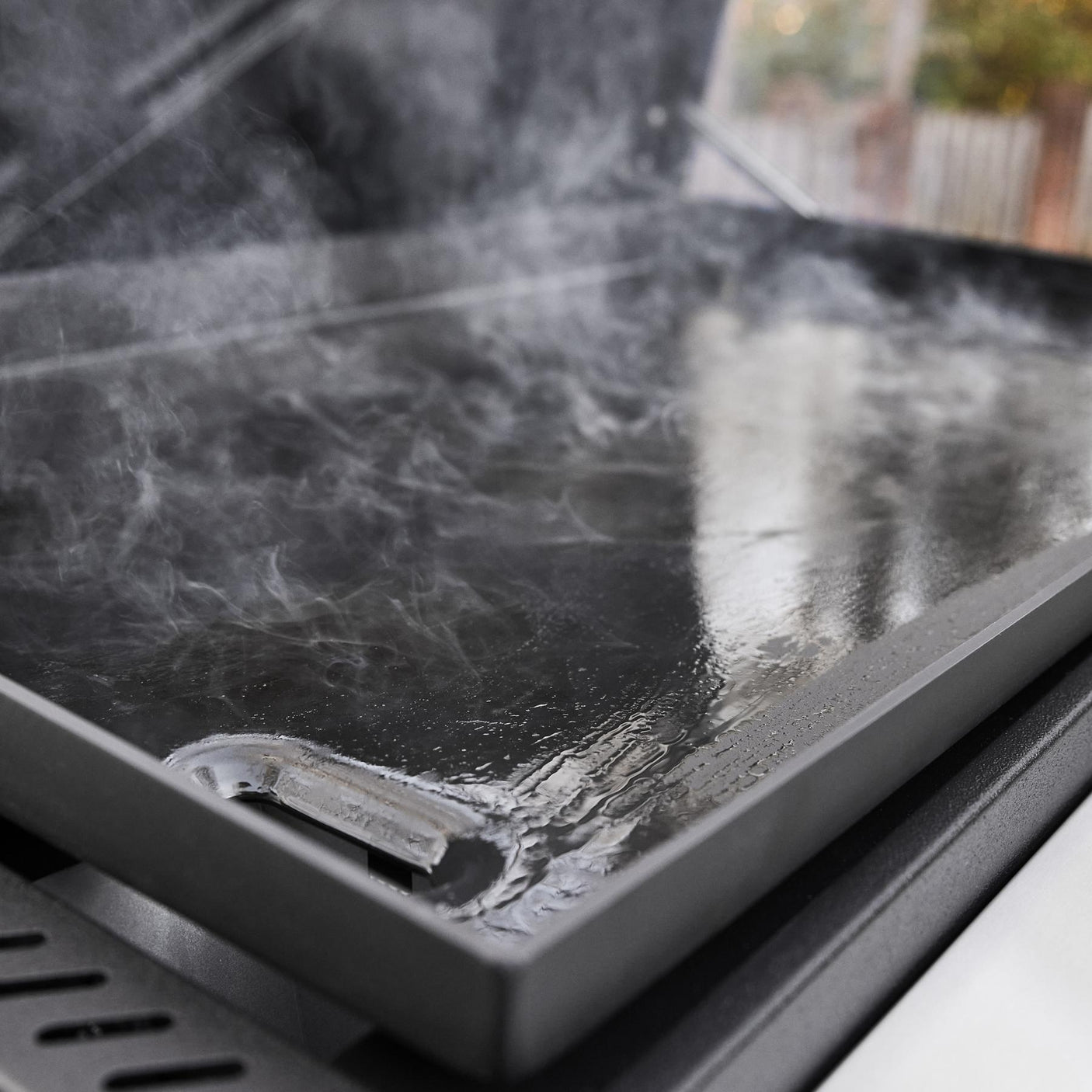 Slate® 36" Rust-Resistant Griddle (Liquid Propane) - Black