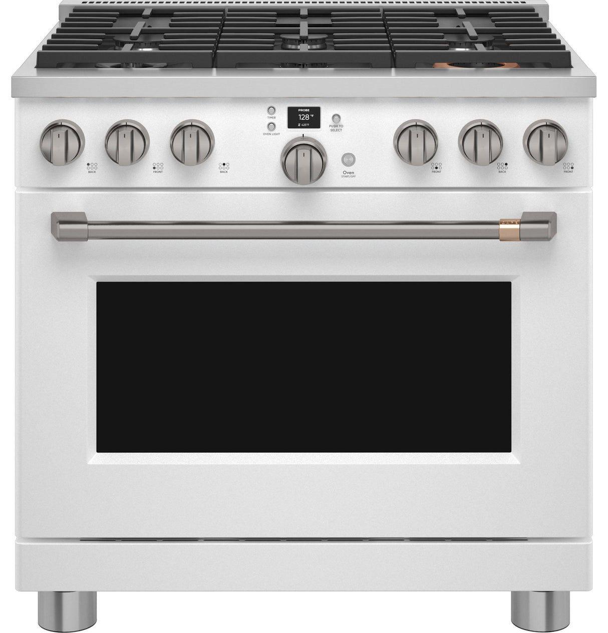 Café™ 36" Smart Dual-Fuel Commercial-Style Range with 6 Burners (Natural Gas)
