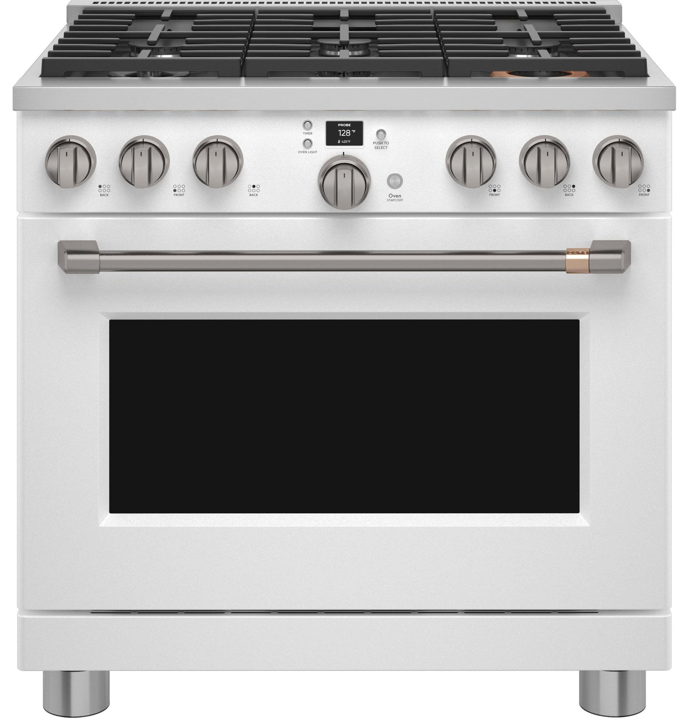 Café™ 36" Smart Dual-Fuel Commercial-Style Range with 6 Burners (Natural Gas)
