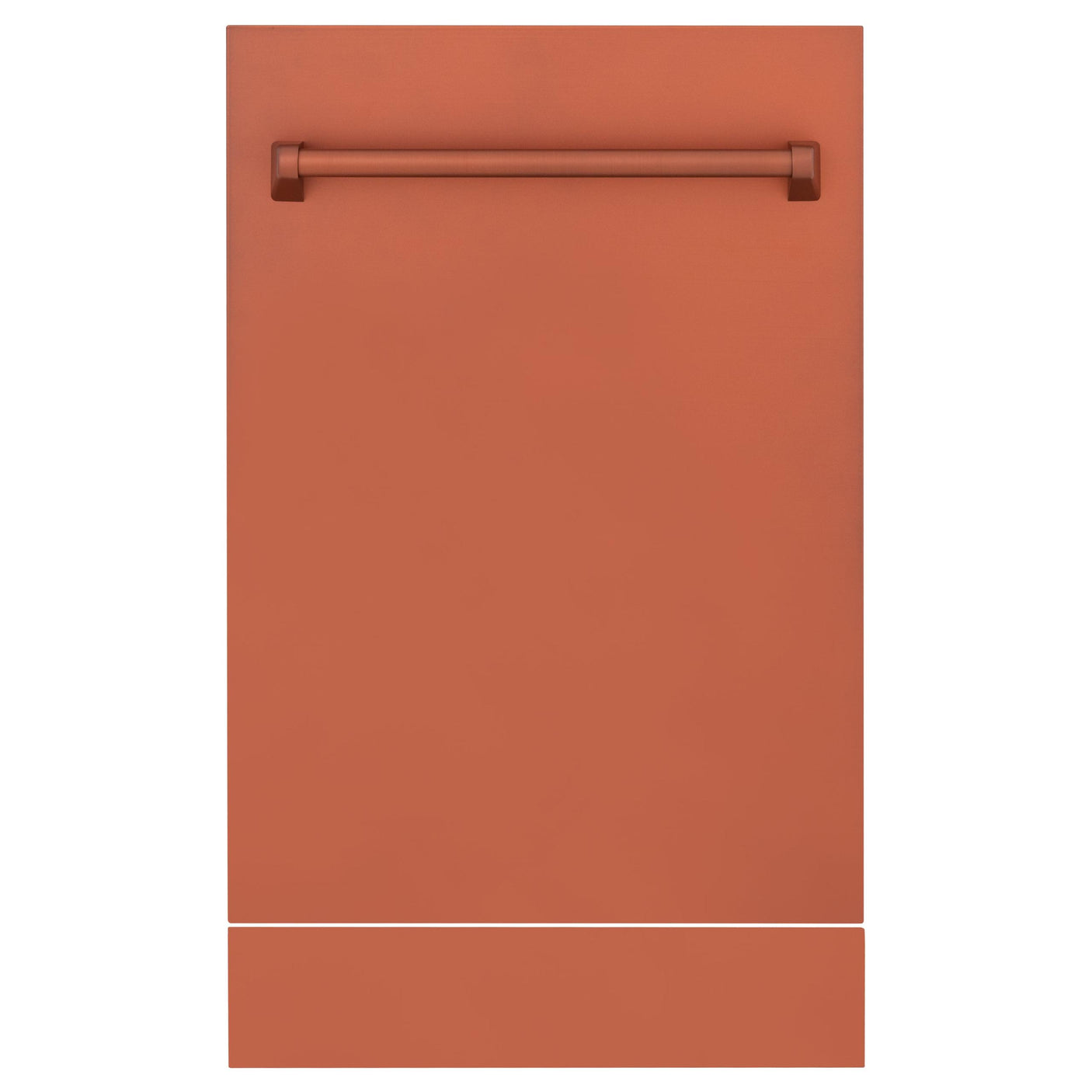 ZLINE 18" Tallac Series 3rd Rack Top Control Dishwasher with Traditional Handle, 51dBa [Color: Copper]
