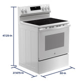GE® ENERGY STAR® 30" Free-Standing Electric Range with Crisp Mode