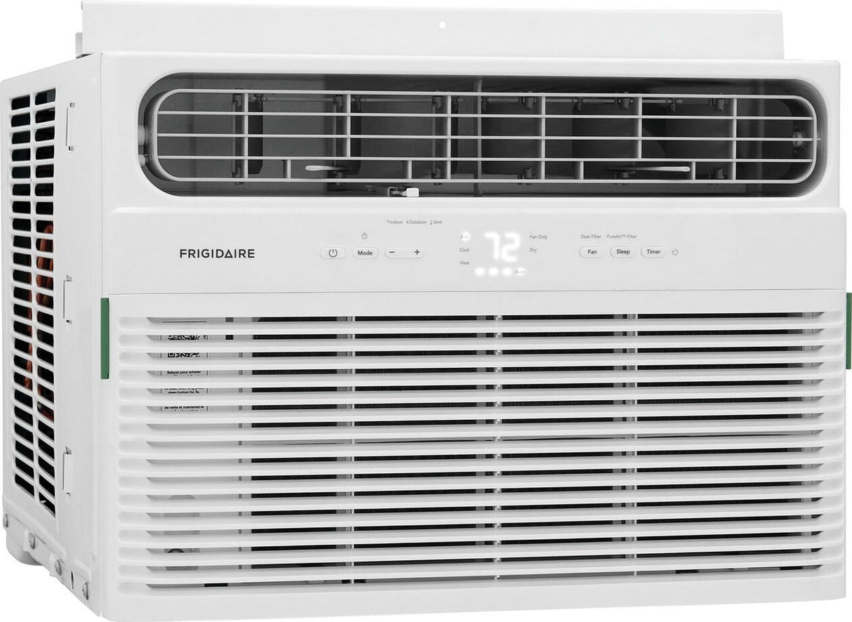 12,000 BTU Window Room Air Conditioner with Supplemental Heat