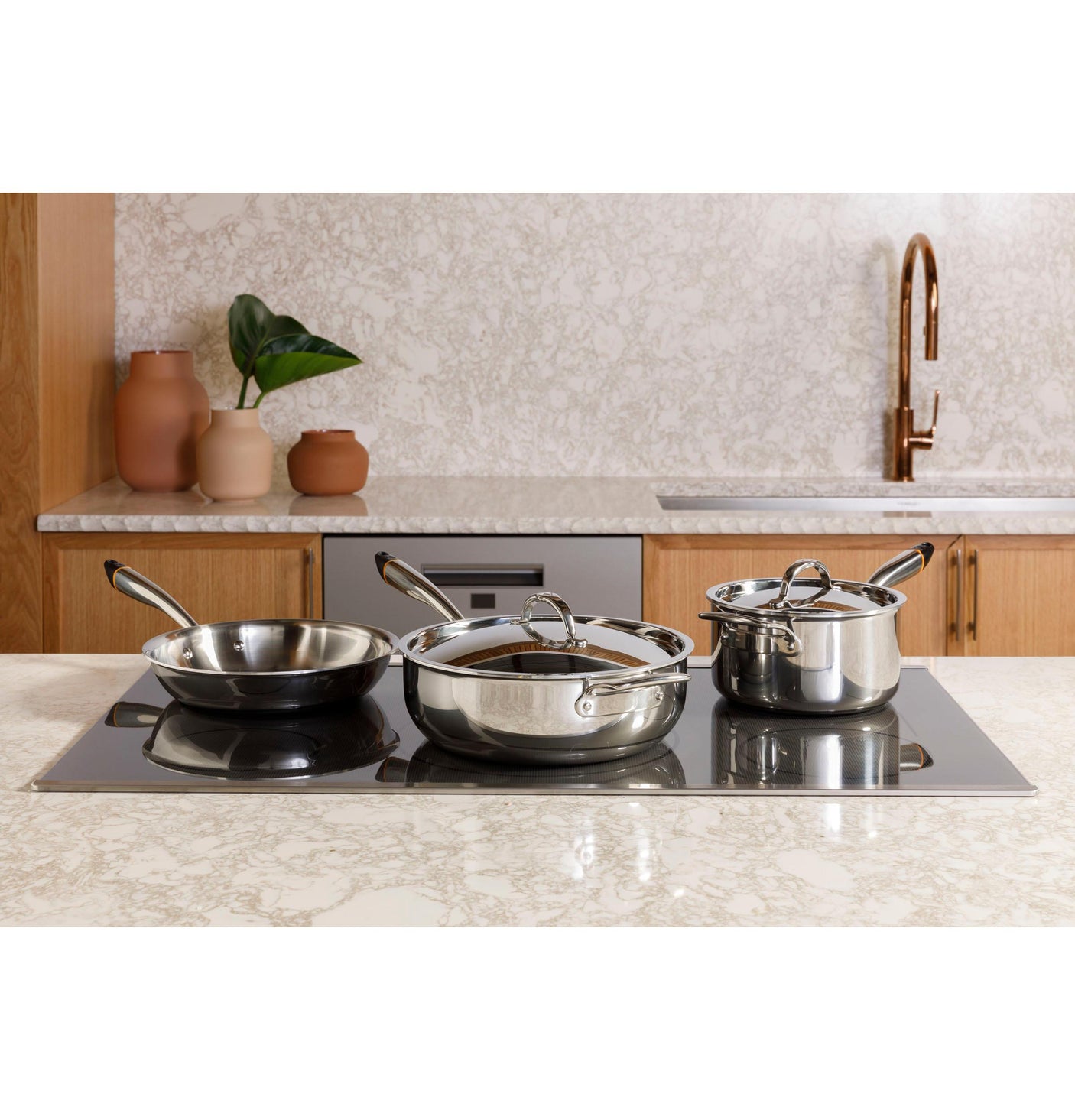 Café™ Series ENERGY STAR® 36" Built-In Touch Control Induction Cooktop