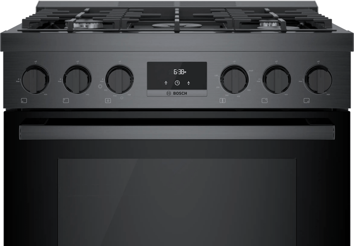 800 Series Gas Freestanding Range 30" Black Stainless Steel