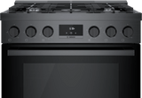 800 Series Gas Freestanding Range 30" Black Stainless Steel