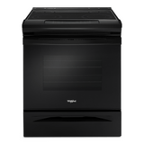 4.8 cu. ft. Guided Electric Front Control Range With The Easy-Wipe Ceramic Glass Cooktop