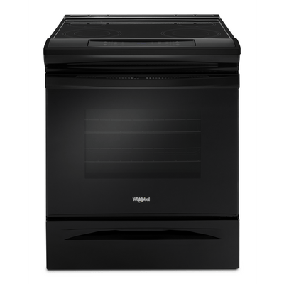 4.8 cu. ft. Guided Electric Front Control Range With The Easy-Wipe Ceramic Glass Cooktop
