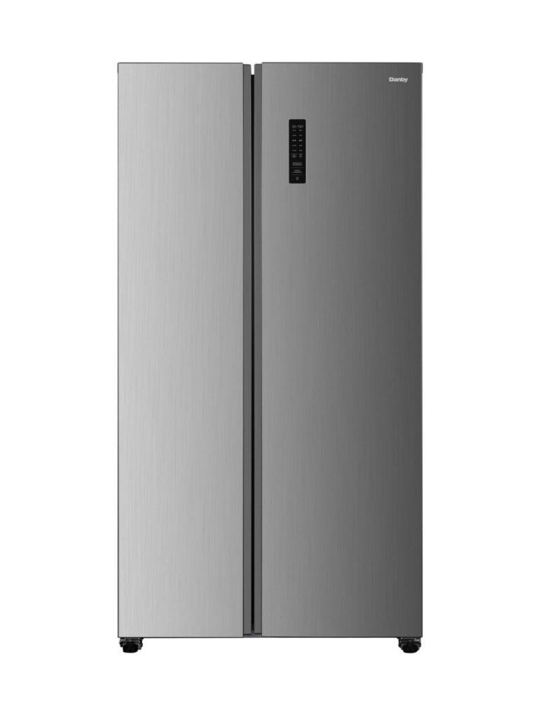 Danby 21.2 cu. ft. Side-by-Side Refrigerator in Stainless Steel Look