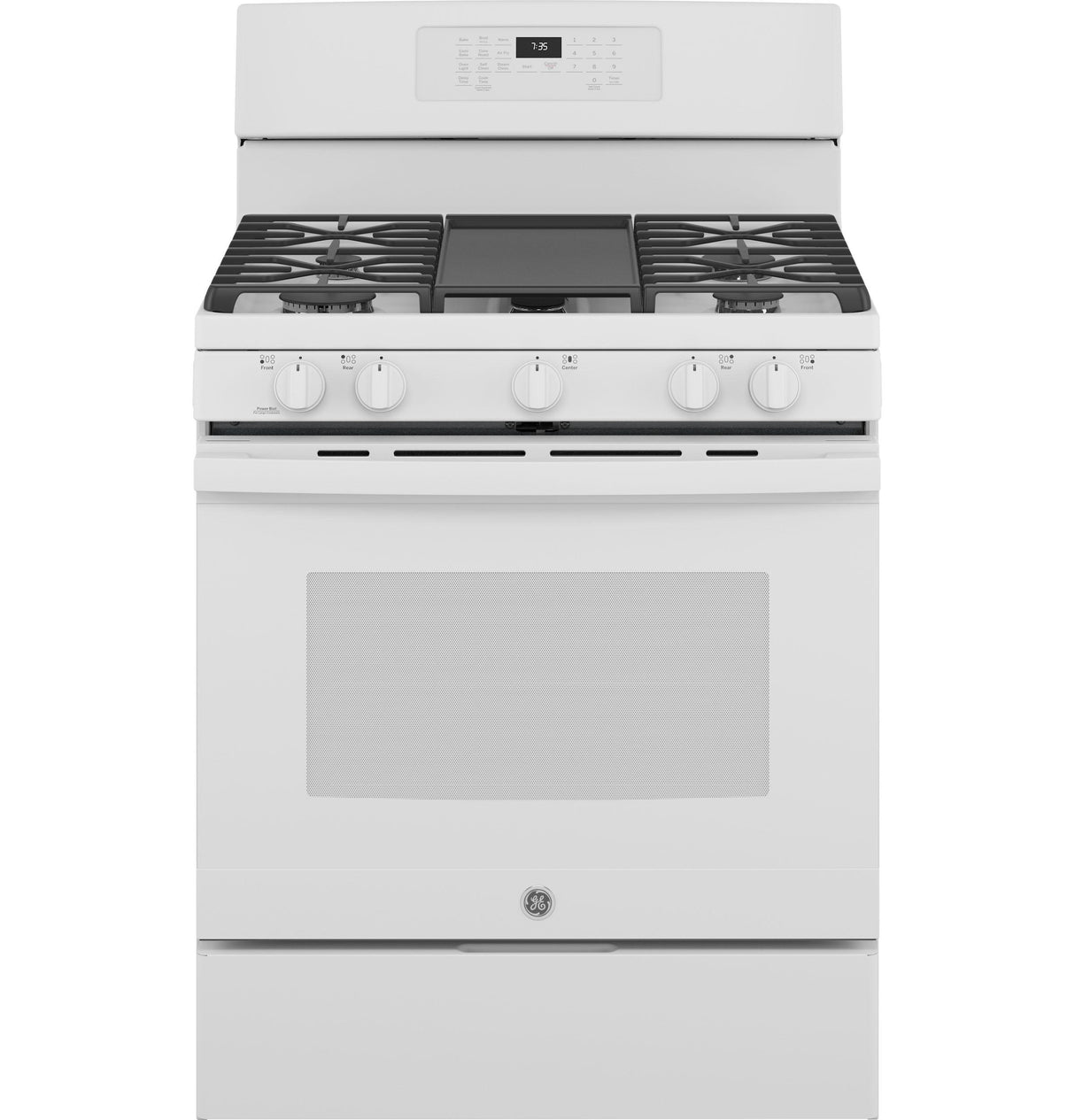 GE® 30" Free-Standing Gas Convection Range with No Preheat Air Fry