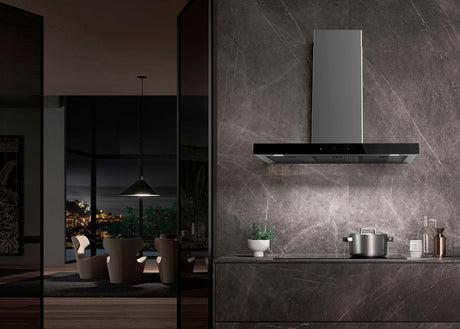 Stilo Glass 36" Stainless Steel 295/395/600 CFM