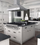 ZLINE 36" Designer Series Stainless Island Range Hood (KB2i-4SSXS-36)