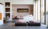 Alluravision 50 Deep Depth Wall Hanging Electric Fireplace