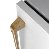 Gordon Ramsay Collection 24 Inch Outdoor Undercounter Beverage Cooler In Stainless Steel/bronze