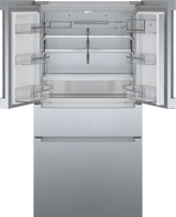 800 Series French Door Bottom Mount Refrigerator 36" Stainless steel (with anti-fingerprint)