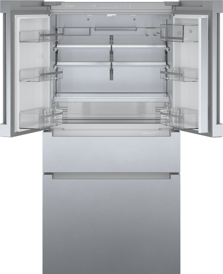 800 Series French Door Bottom Mount Refrigerator 36" Stainless steel (with anti-fingerprint)