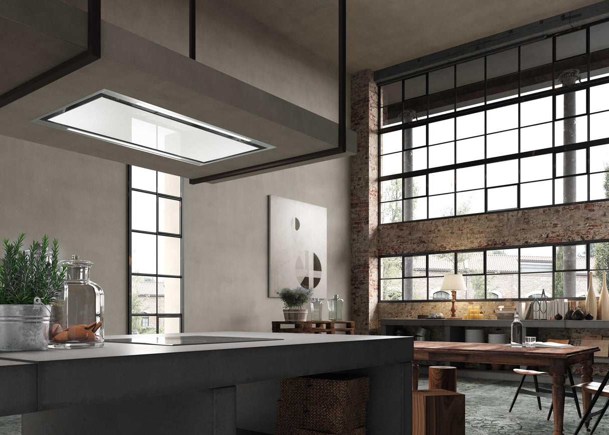 Stratus Ceiling 36x19 WH Glass - VAM - 600/395/295