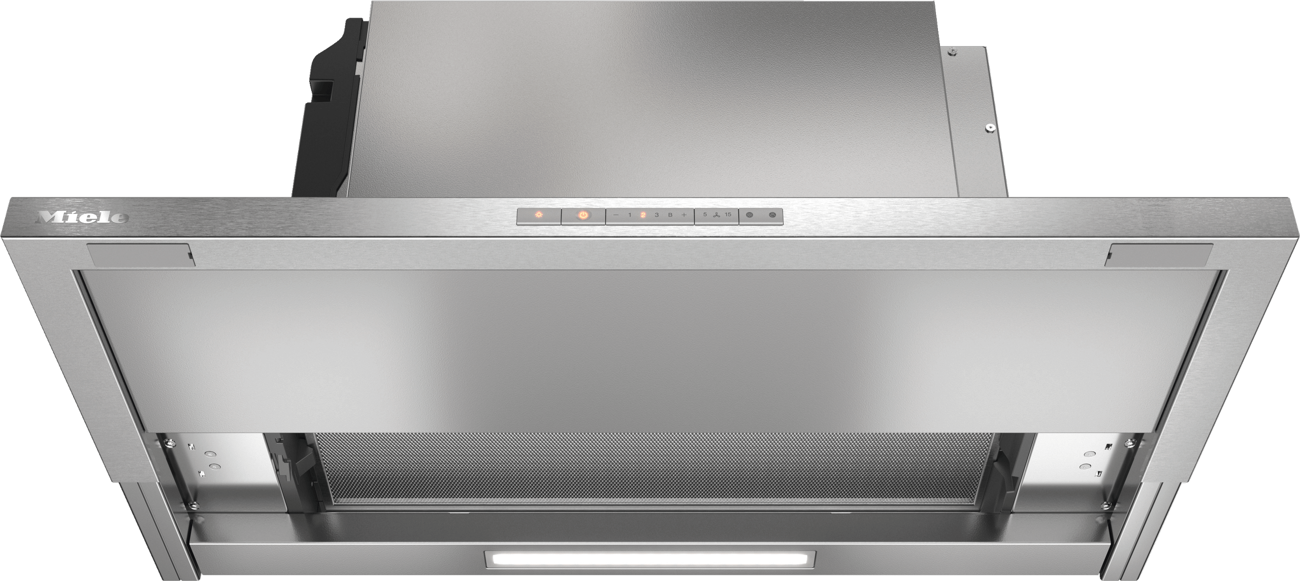 DAS 4720 Stainless steel - Built-in ventilation hood for installation in narrow upper cabinets with EasySwitch controls