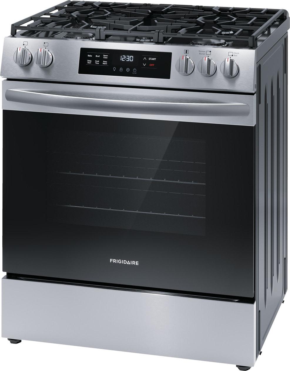 30" Front Control Gas Range with Quick Boil