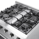 Hrg3026u 30" Professional Stainless Steel Gas Range