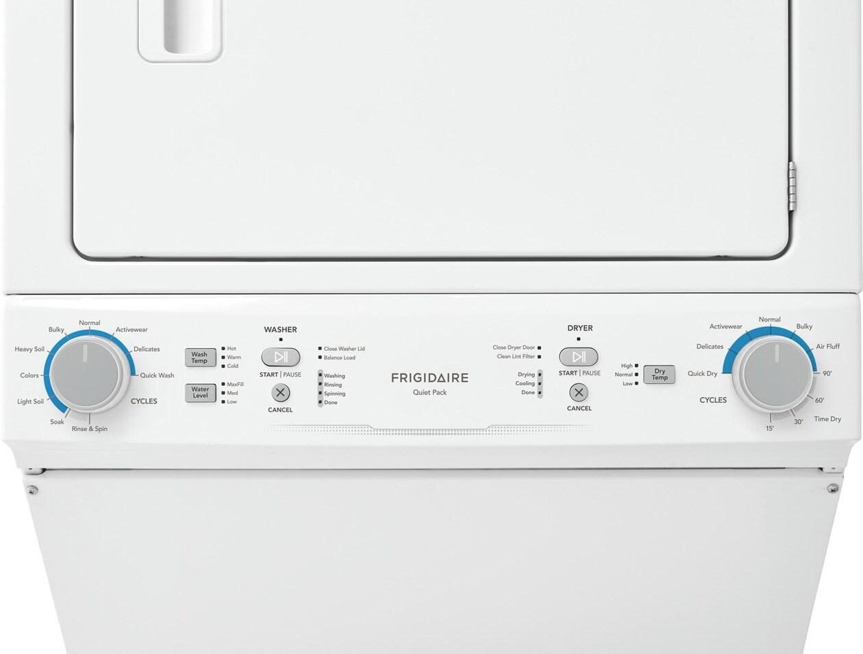 Gas Washer/Dryer Laundry Center - 3.9 Cu. Ft Washer and 5.5 Cu. Ft. Dryer