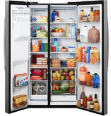 GE® 23.6 Cu. Ft. Counter-Depth Side-By-Side Refrigerator with Extra Tall Dispenser and In-Door Icemaker