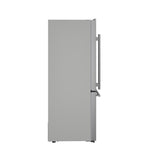 Forno Milano 2-Piece 62-Inch Freestanding Dual Bottom Freezer Refrigerator, Stainless Steel - 34.4 cu.ft, Touch Control, Ice Maker