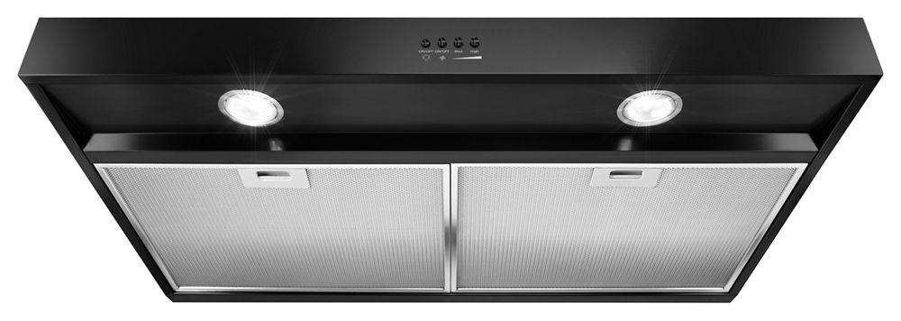 30" Range Hood with Dishwasher-Safe Full-Width Grease Filters