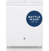 GE® ENERGY STAR® Top Control with Stainless Steel Interior Dishwasher with Sanitize Cycle & Dry Boost with Fan Assist