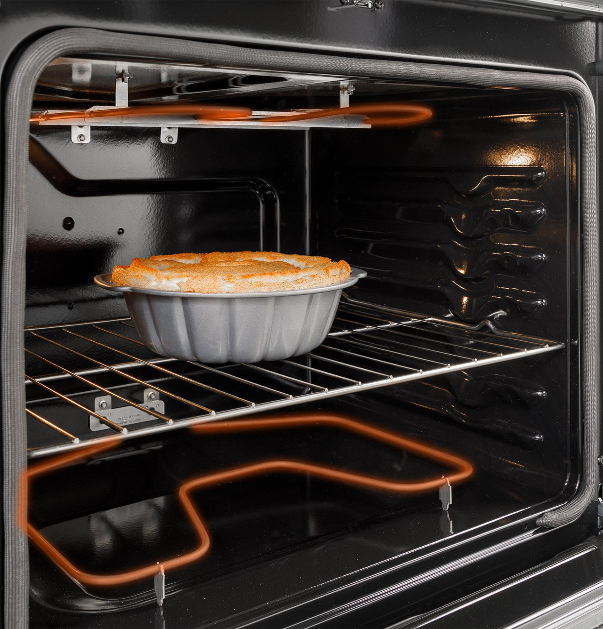 GE® ENERGY STAR® 30" Slide-In Electric Range with Crisp Mode