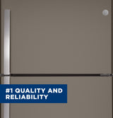GE® 21.9 Cu. Ft. Garage Ready Top-Freezer Refrigerator