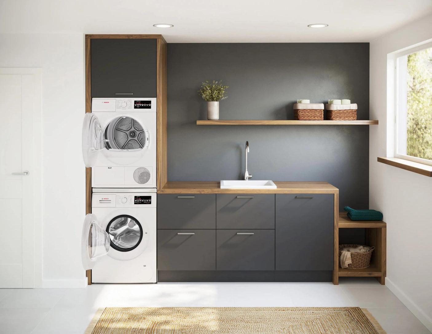 300 Series Compact Condensation Dryer White
