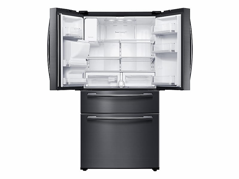 25 cu. ft. 4-Door French Door Refrigerator in Black Stainless Steel