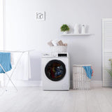 Danby 24-inch, 2.2 cu. ft. Stackable Front Load Washer with Steam in White