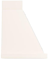 Nostalgie 30 Inch Antique White Wall Mount Convertible Range Hood