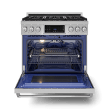 36 Inch Professional Lp Range With Tilt Panel Touch Control In Stainless Steel  Gordon Ramsay Series