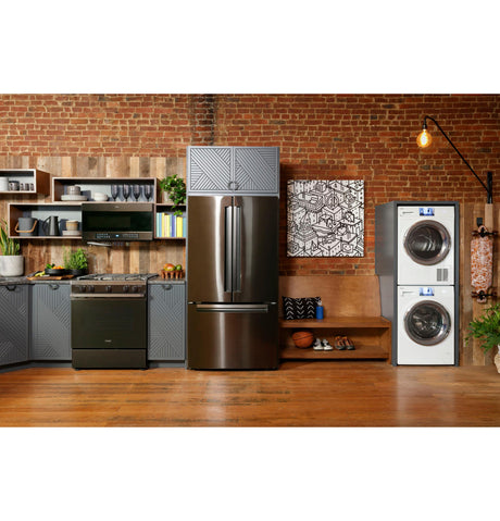 Haier ENERGY STAR® 4.1 cu.ft. Capacity Smart 24" Ventless Condenser Frontload Electric Dryer with Stainless Steel Basket