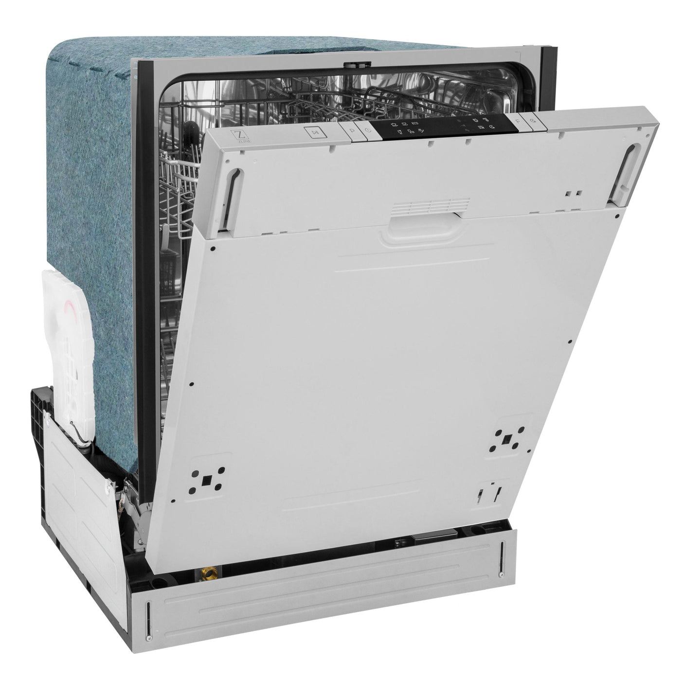 ZLINE 24 in. Panel Ready Top Control Dishwasher with Stainless Steel Tub, 52dBa (DW7713-24) [Color: Panel Ready]