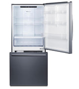 31" Wide Bottom Freezer Refrigerator With Icemaker