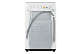 5.5 cu.ft. Mega Capacity Top Load Washer with TurboWash™ Washer with Steam, ezDipense, Wi-Fi Connectivity, White