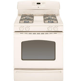 GE® 30" Free-Standing Gas Range with Steam Clean