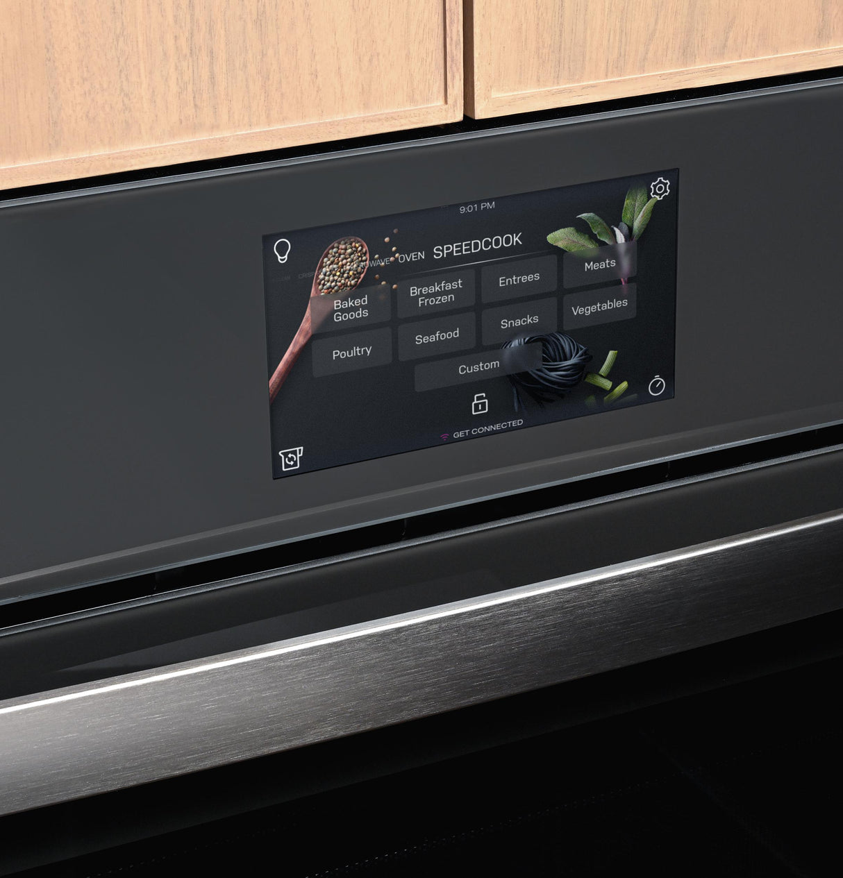 GE Profile™ 30" Single Wall Oven with 120V Advantium® Technology