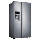 22 cu. ft. Capacity Counter Depth Side-by-Side Food ShowCase Refrigerator (Stainless Steel)
