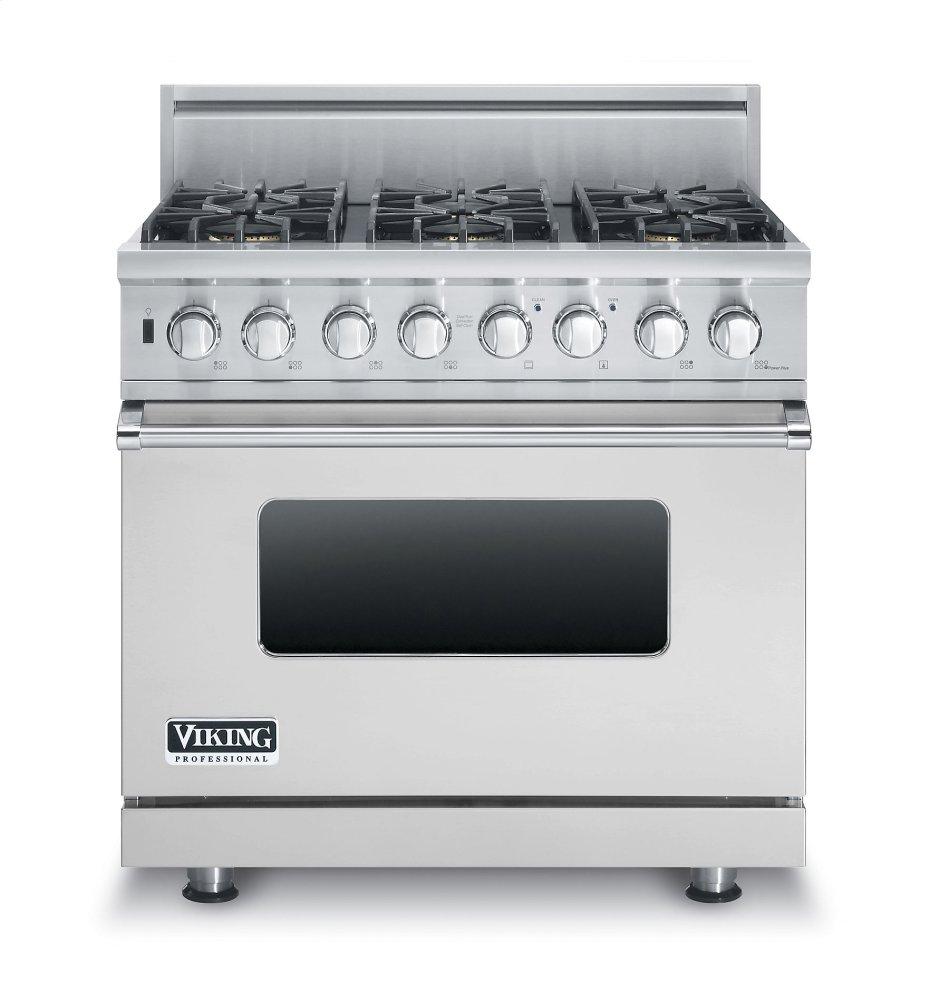 36" Dual Fuel Range, Natural Gas