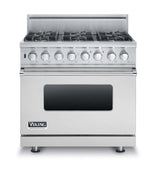 36" Dual Fuel Range, Propane Gas