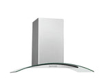 36" Glass Canopy Wall-Mount Hood