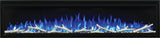 Entice 72 Wall Hanging Electric Fireplace