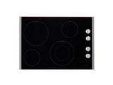 30-inch Wide Electric Cooktop with Speed Heat Element