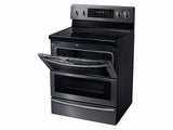5.9 cu. ft. Freestanding Electric Range with Flex Duo™ & Dual Door in Black Stainless Steel