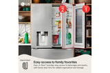 29 cu. ft. Standard-Depth MAX™ 4-Door French Door Refrigerator with Mirror InstaView® MyColor™ and Mini Craft Ice™