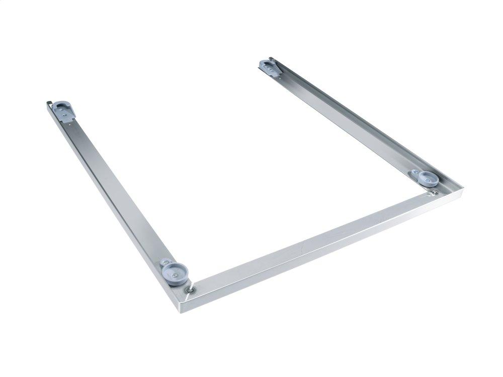 Stacking kit, stainless steel - For secure installation as a washer-dryer stack.